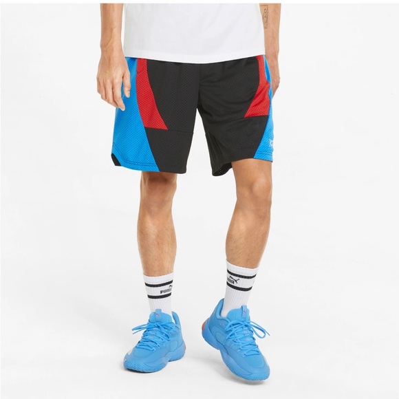 New Slashing Men's Basketball Shorts- PUMA - Picture 6 of 7